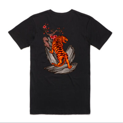 Mens 'Fighting Tiger' Tee  Thumbnail