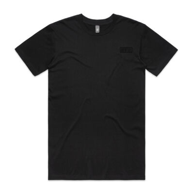 Mens Small Black Box Logo Tee  Thumbnail